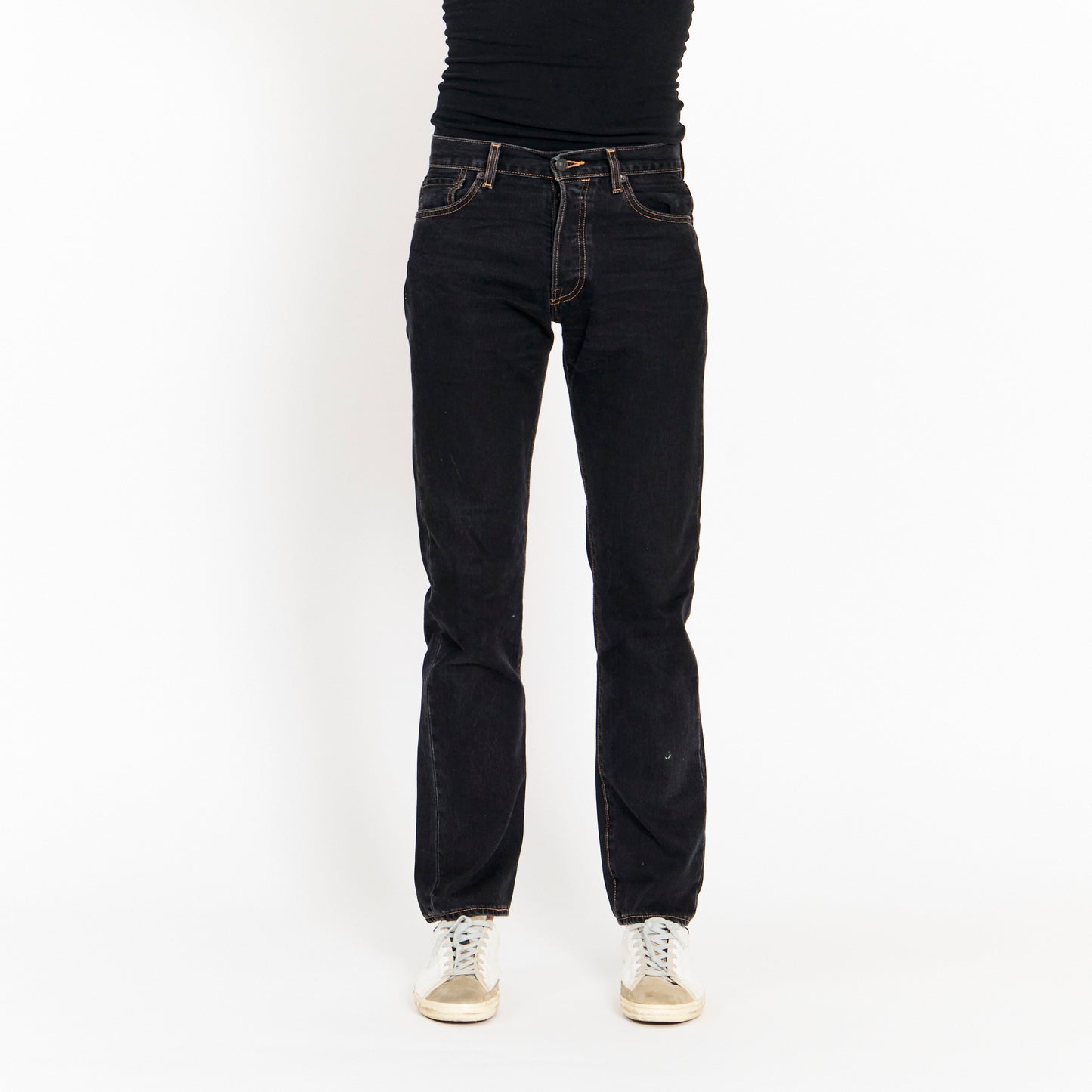 Wardrobe NYC x Levis Slim Cut Black Jeans