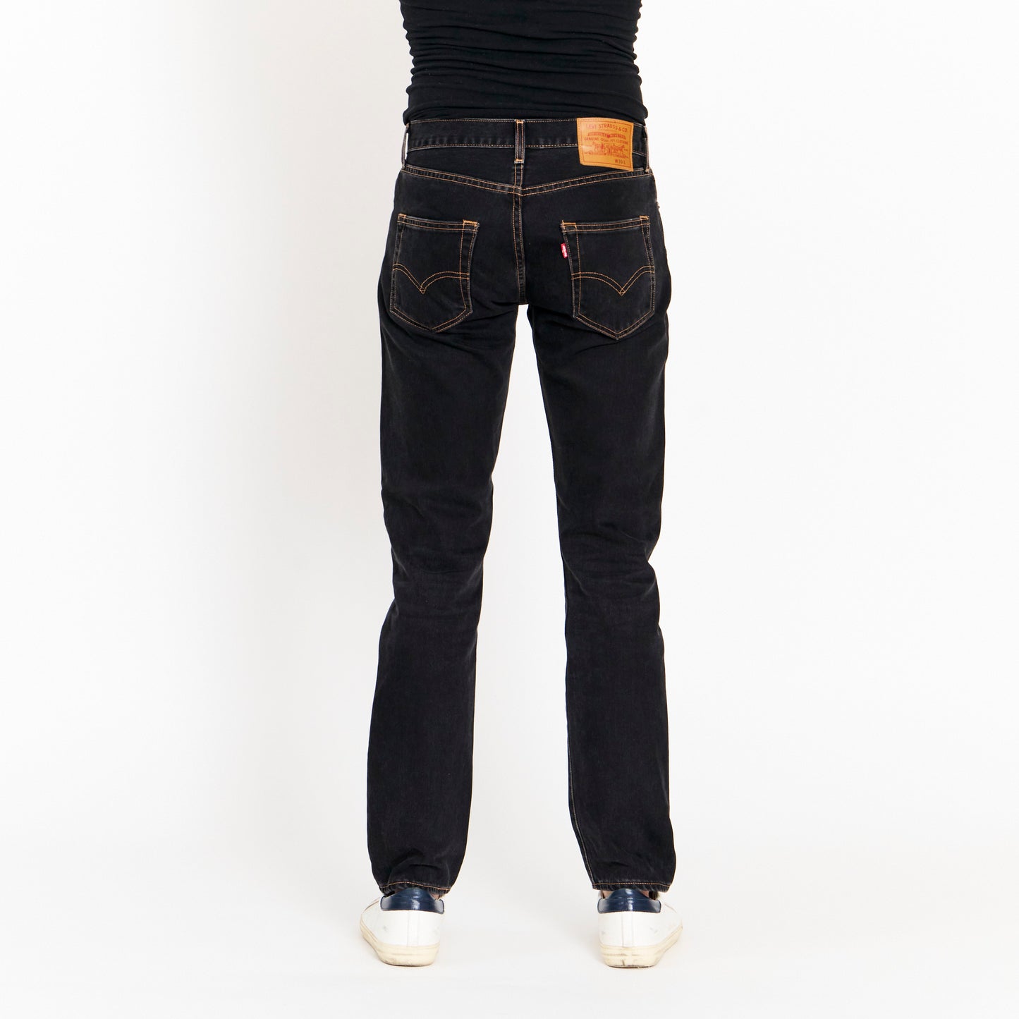 Wardrobe NYC x Levis Slim Cut Black Jeans
