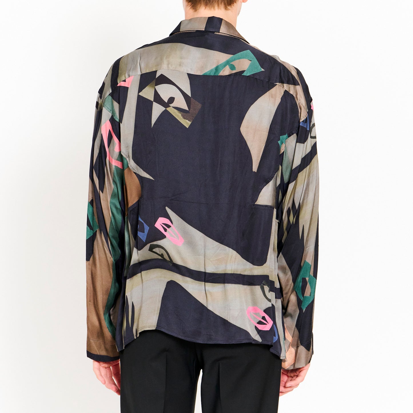 Printed Silk Shirt