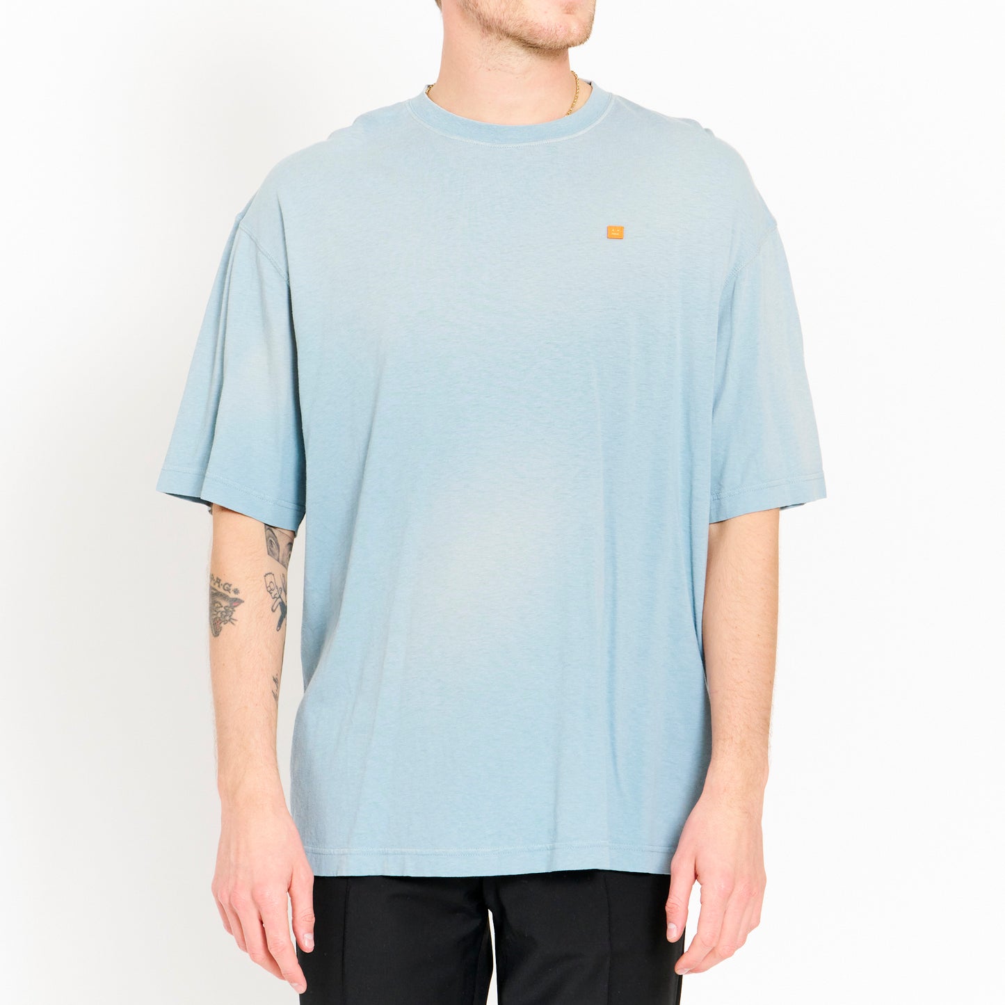 Distressed Blue Tshirt