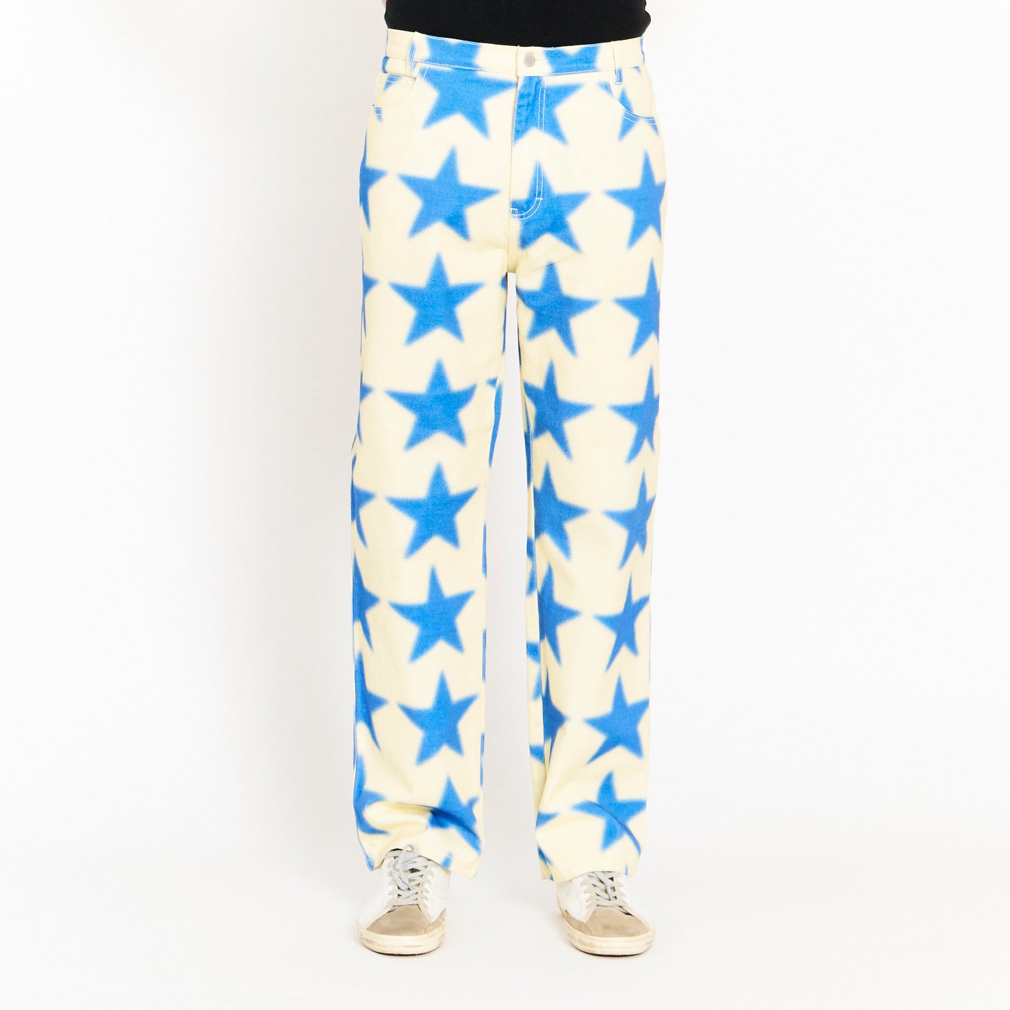 Star Printed Jeans