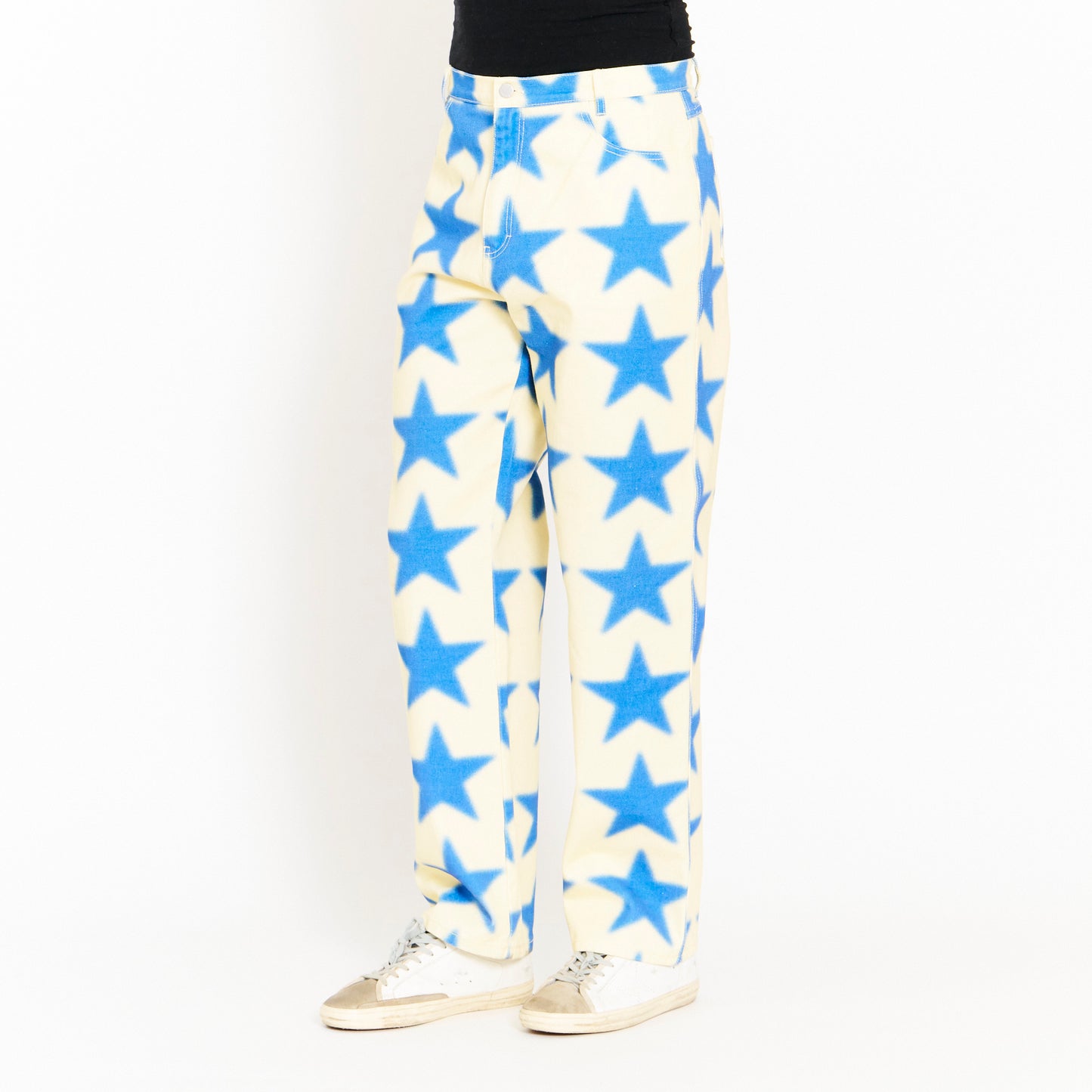Star Printed Jeans