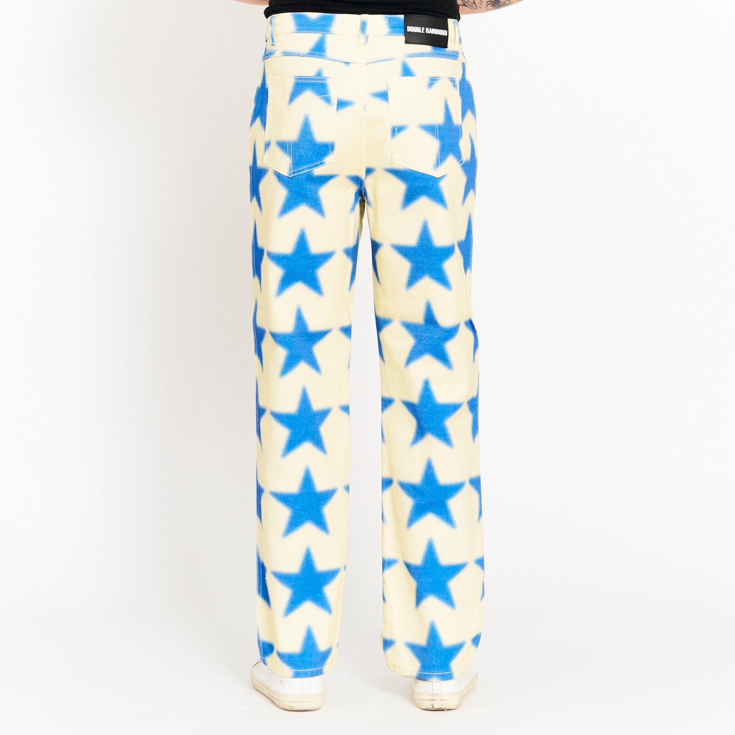 Star Printed Jeans