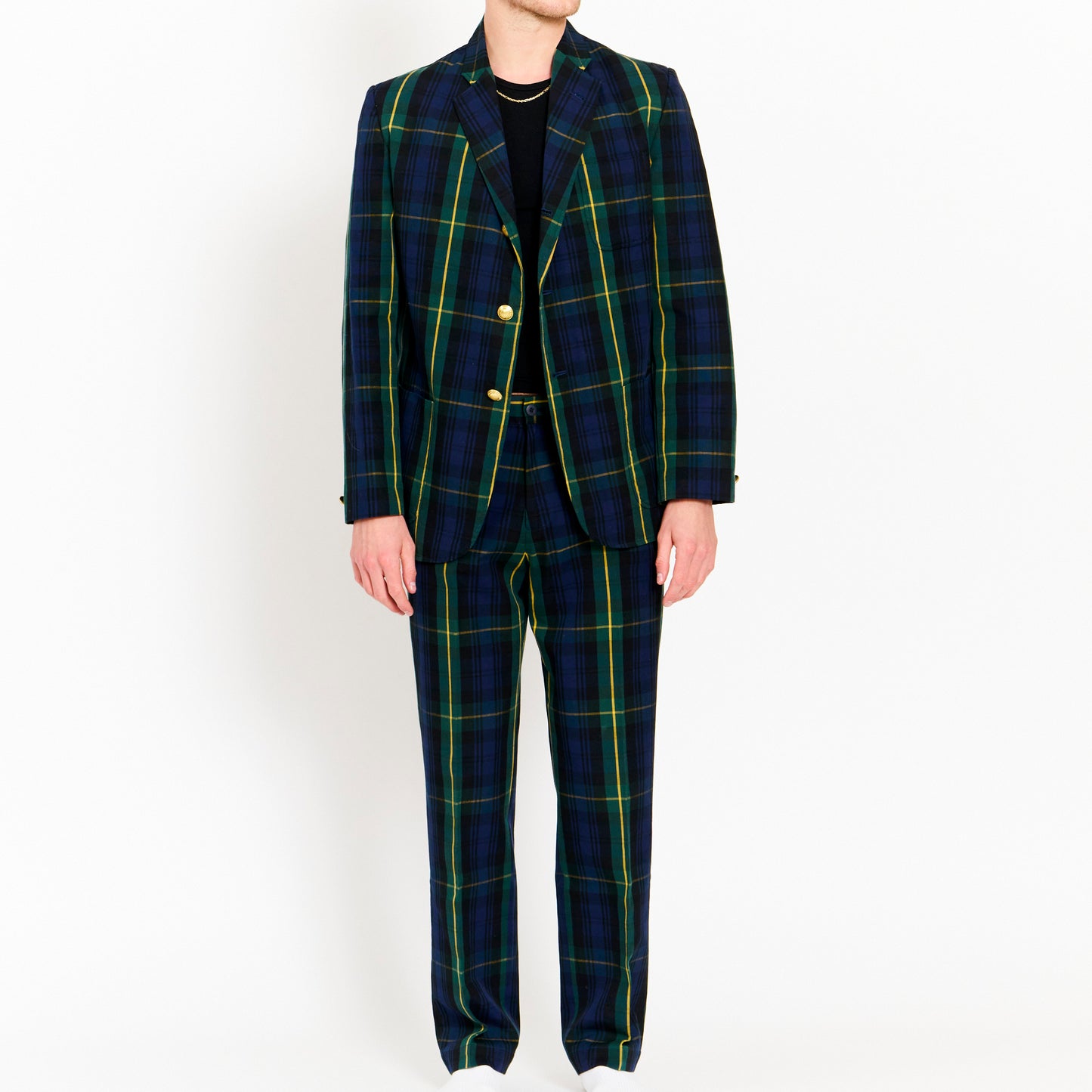 Tartan Cotton Suit