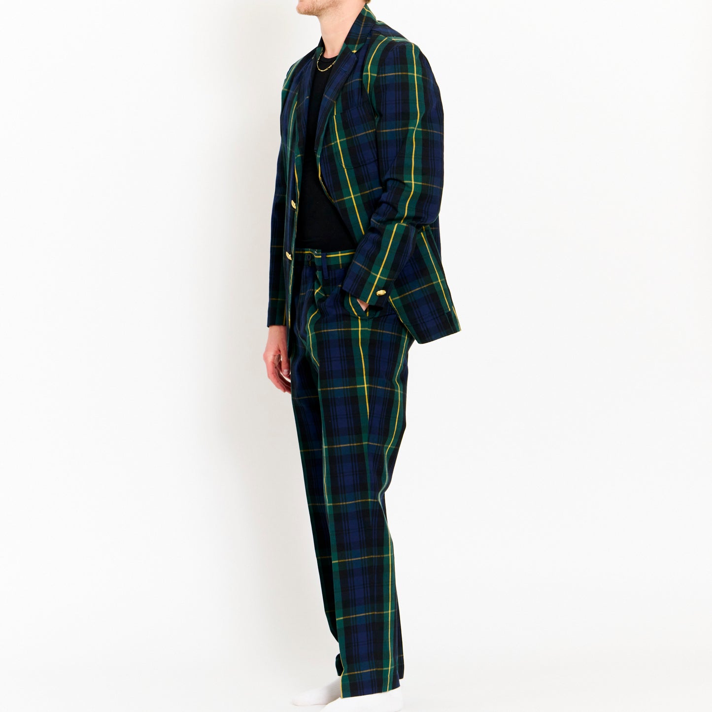 Tartan Cotton Suit
