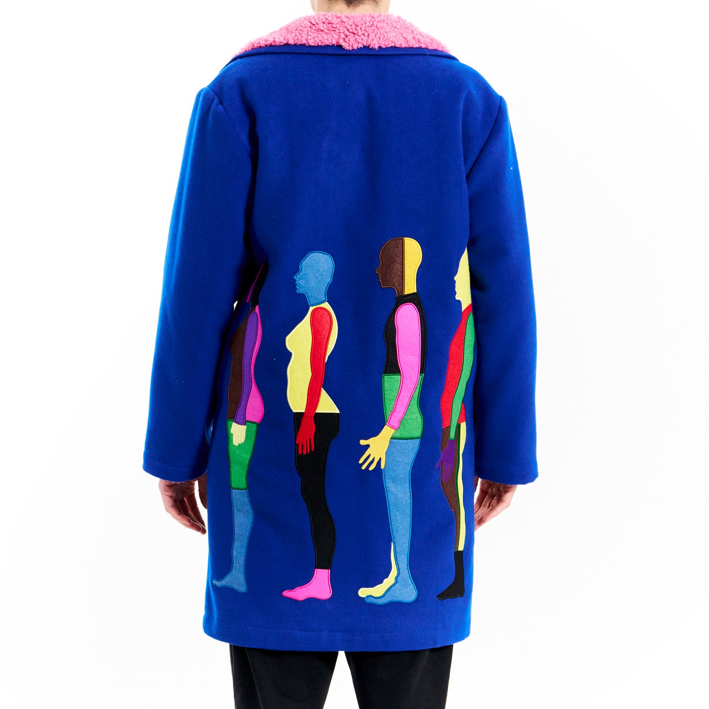 Human Embroidered Multicolour Jacket