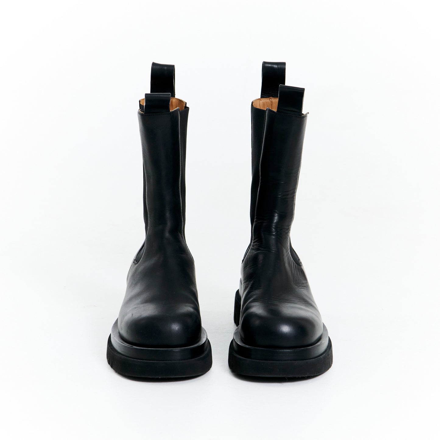 High Top Black Boots