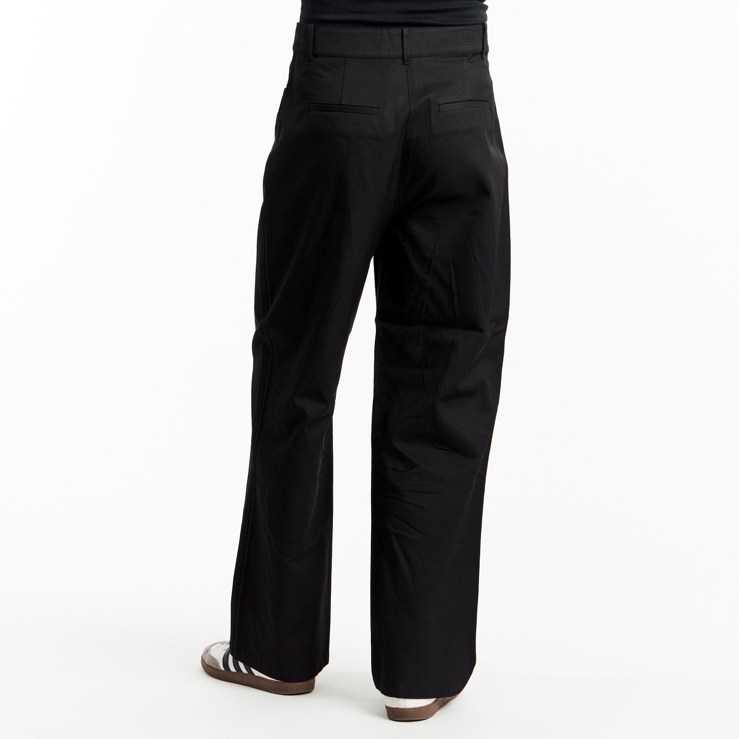 Black High Waisted Trousers