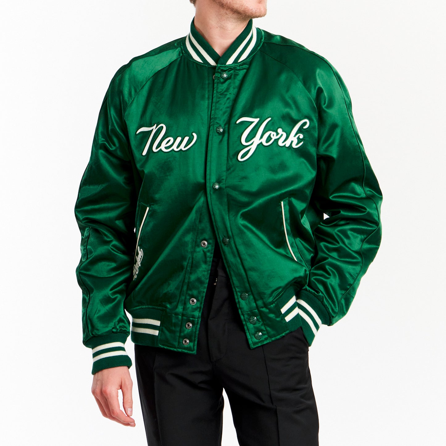 Silk Bomber Jacket