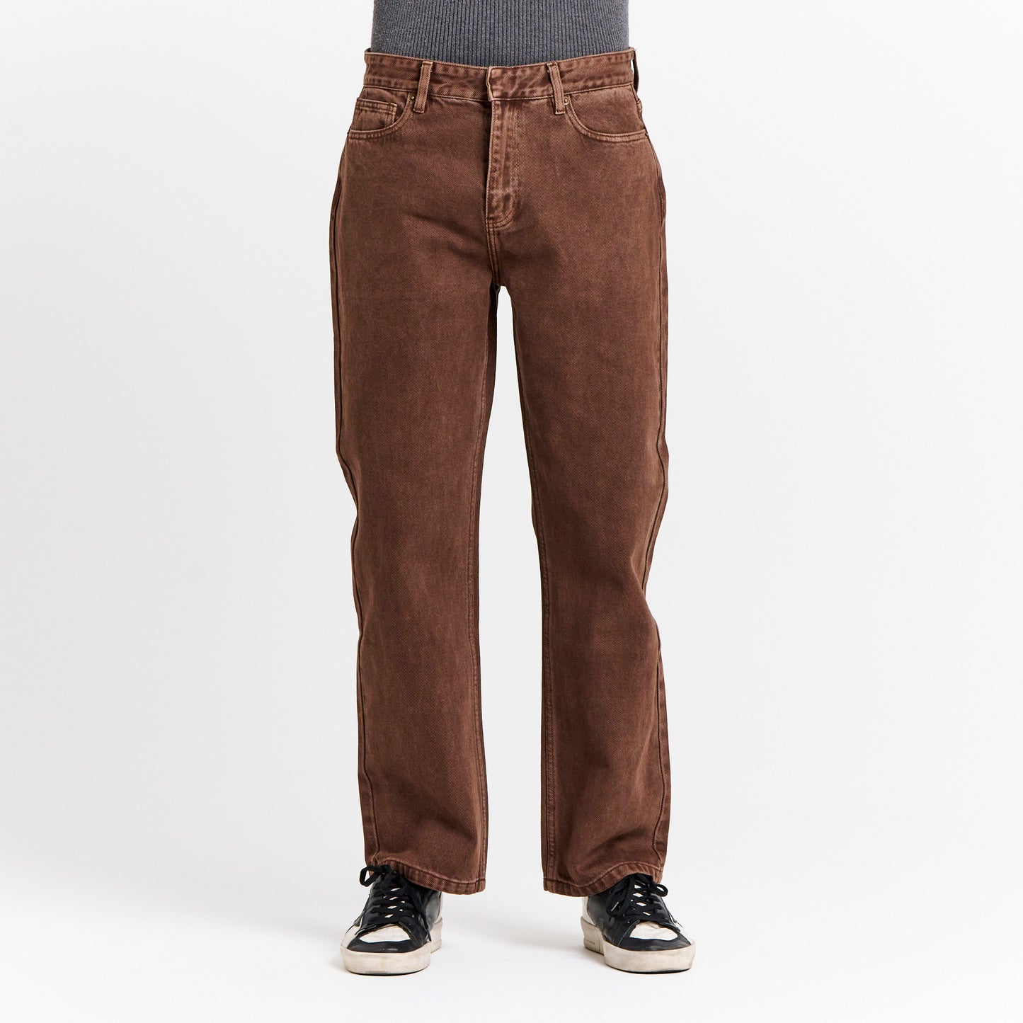 Brown Denim Jeans