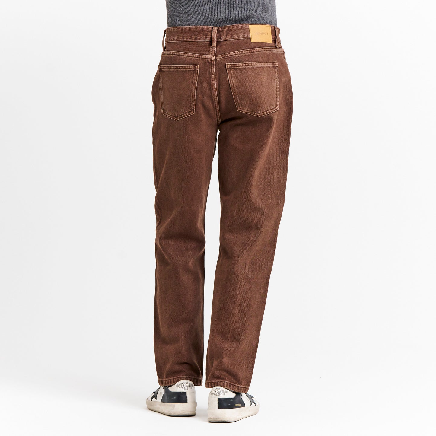 Brown Denim Jeans