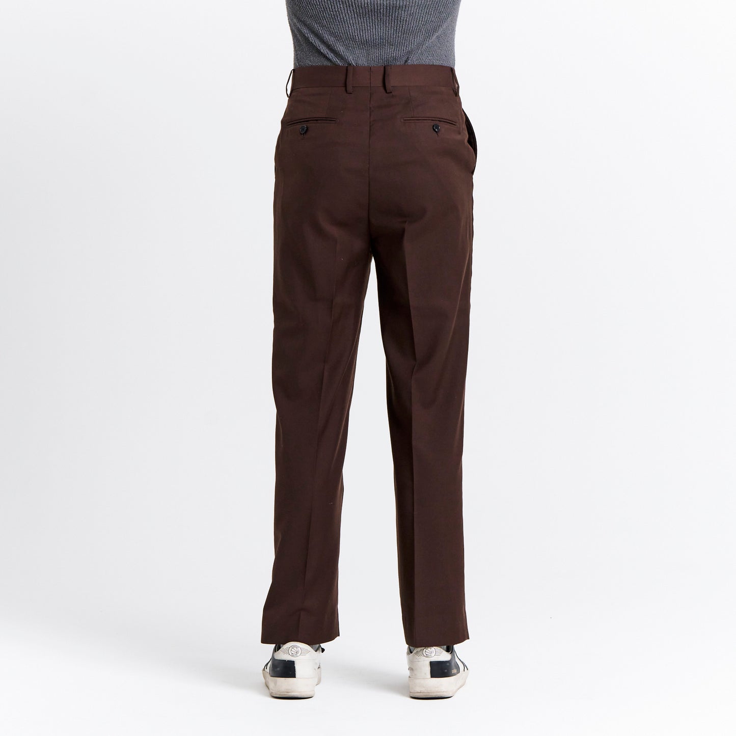 Brown Cotton Trousers