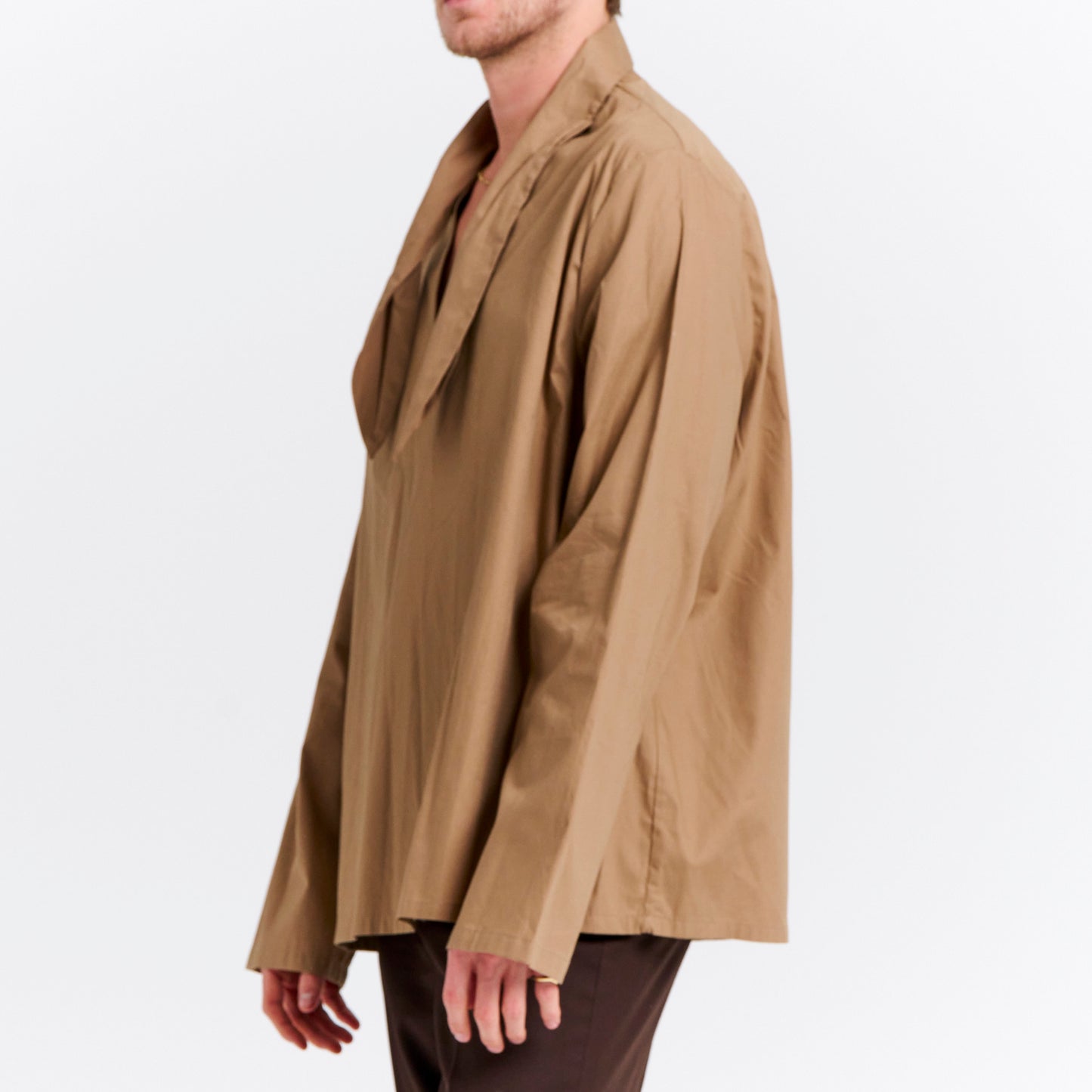 Cotton Tie Shirt