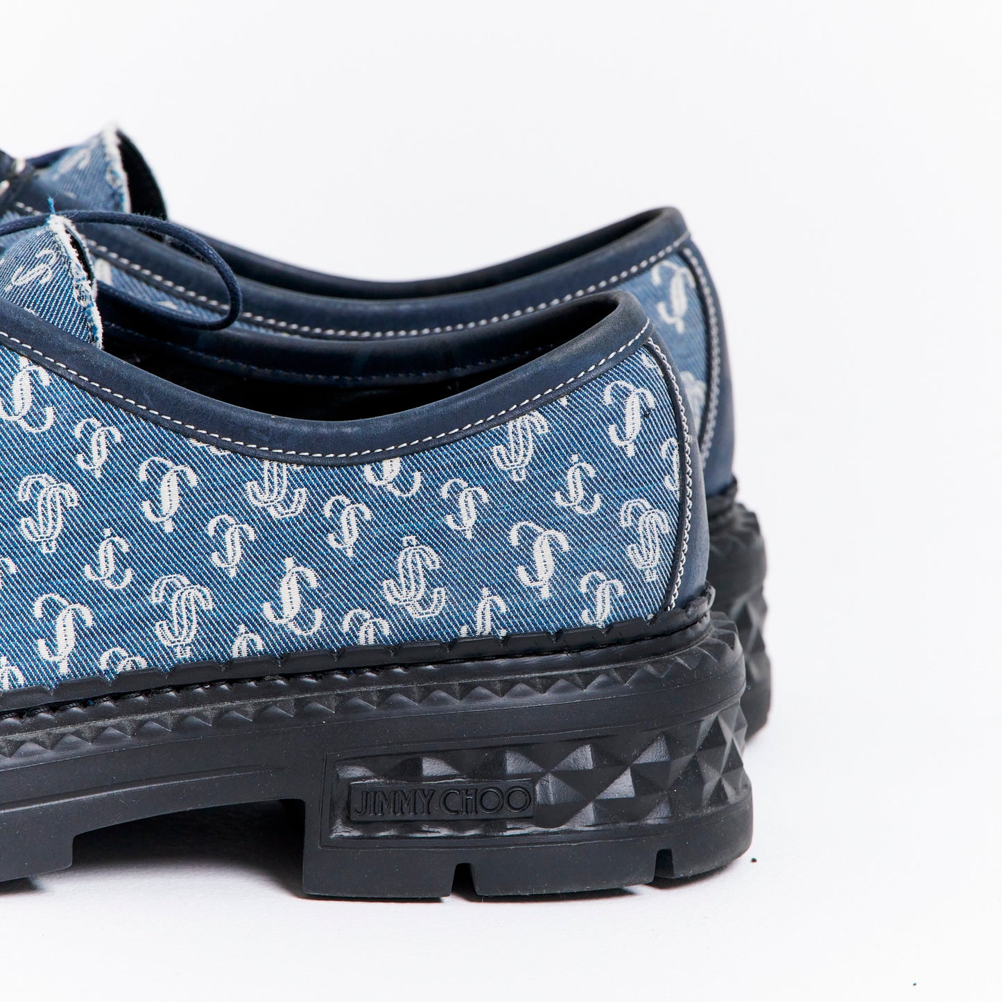 Blue Marlow Chunky-sole Loafers