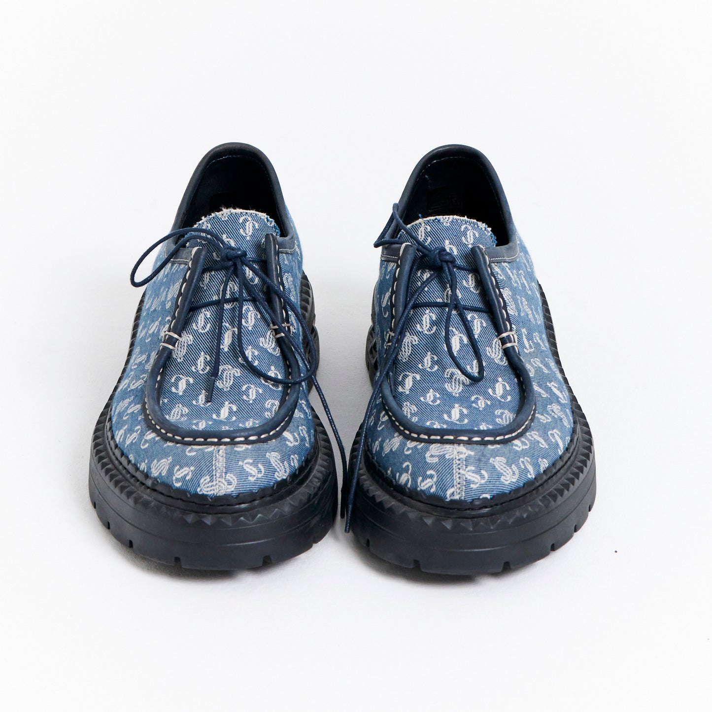 Blue Marlow Chunky-sole Loafers
