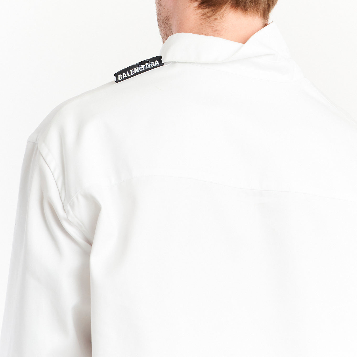 Oversized White Overshirt – ELLIOT GARNAUT - Main Image